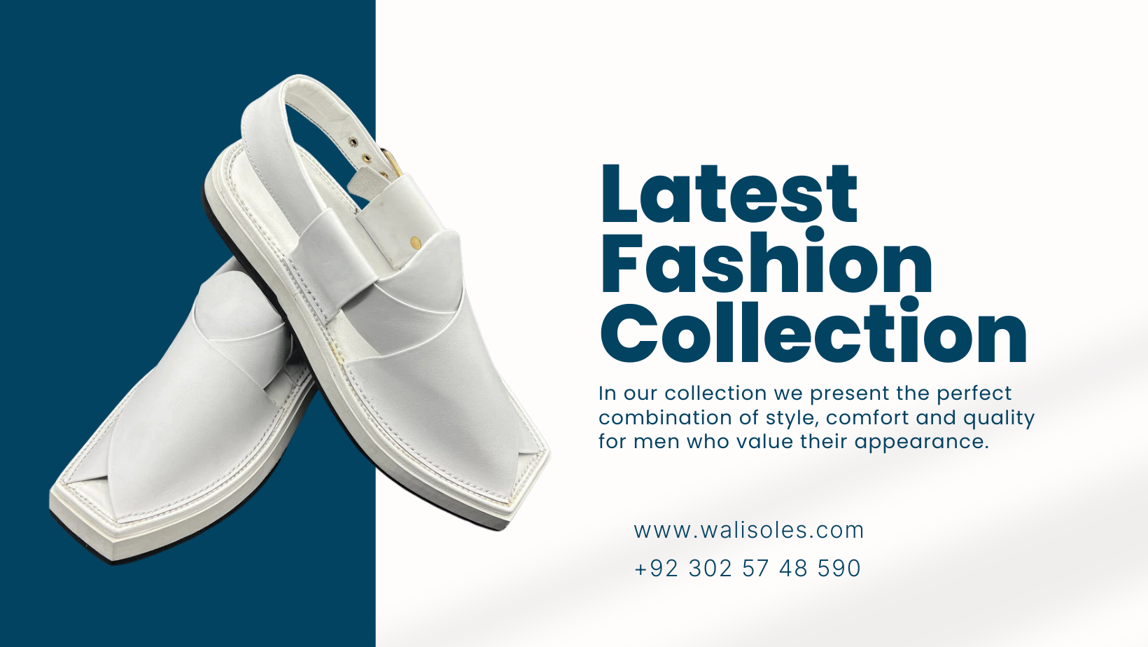 White Minimalist Latest Fashion Collection Facebook Cover (1)